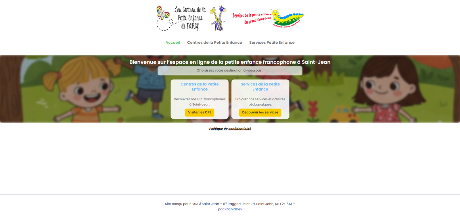 Accueil Petite enfance Saint-Jean